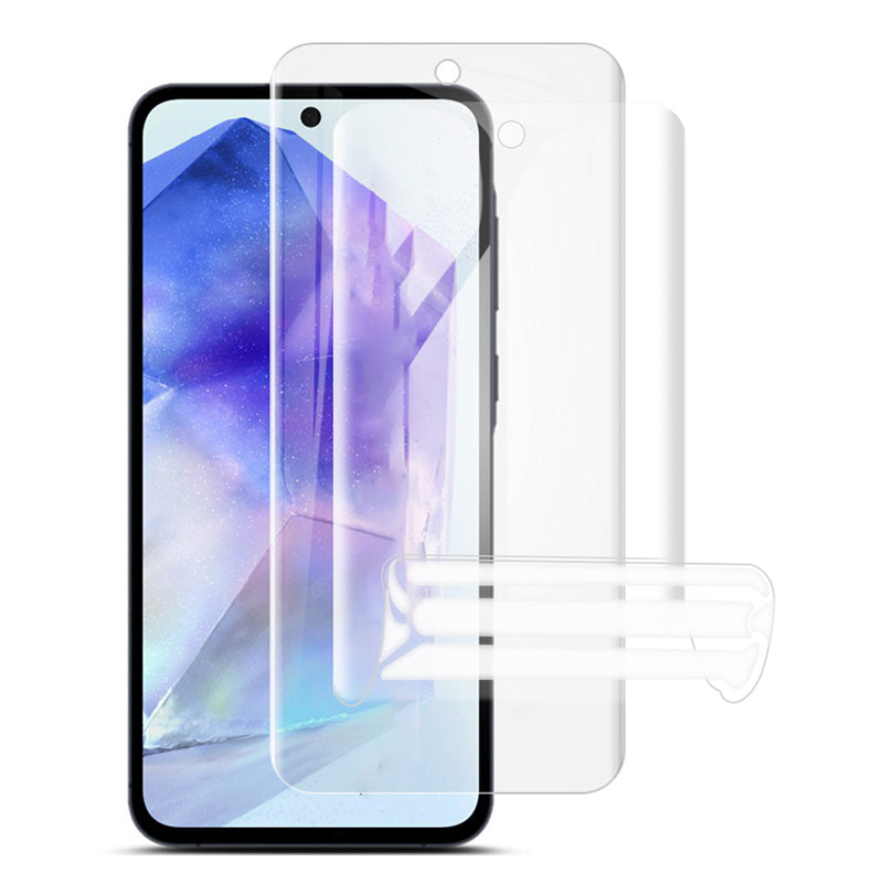 IMAK 2Pcs / Set Hydrogel Film III for Samsung Galaxy A35 5G / A55 5G Soft TPU Anti-scratch Screen Protector IMAK 2Pcs / Set Hydrogel Film III for Samsung Galaxy A35 5G / A55 5G Soft TPU Anti-scratch Screen Protector